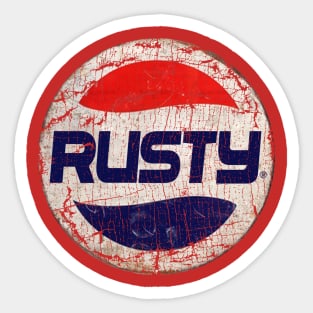 RUSTY Or PEPSI Sticker